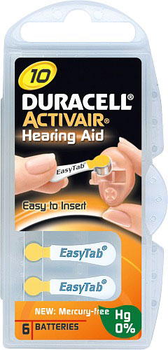 Bild på Batteri Activair kvicks.fr  10, 6 st