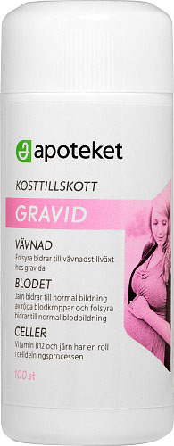 Bild på Apoteket Gravid tabletter, 100 st