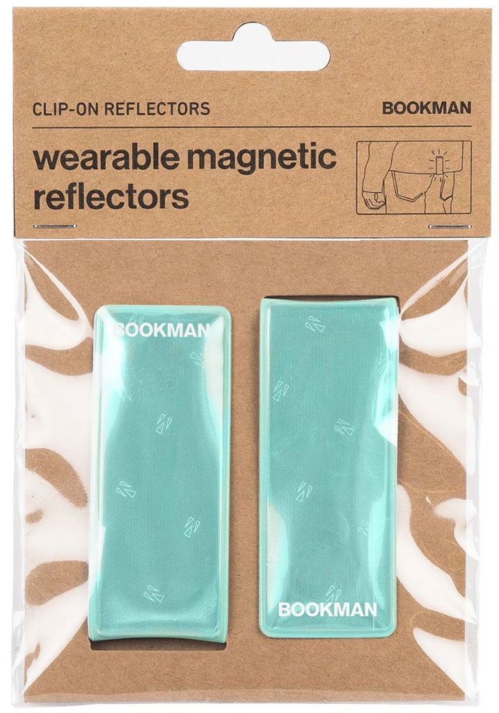 Bild på Bookman Clip-on Magnetreflex Mint, 2 st