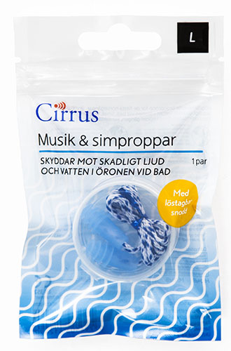 Bild på Cirrus Musik & Simpropp, Large, 1 par