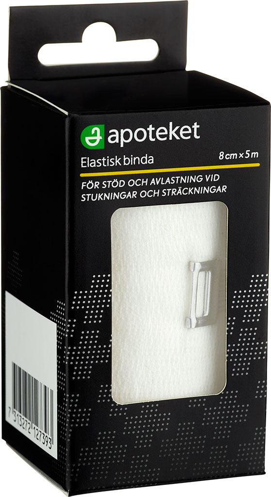 Bild på Apoteket Elastisk Binda 8cmx5m, 1 st