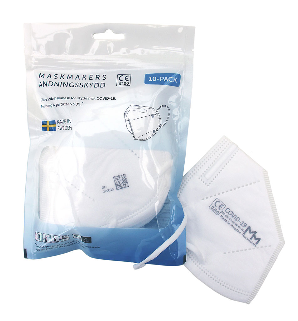 Bild på Nutrinovate Andningsskydd, 10 st