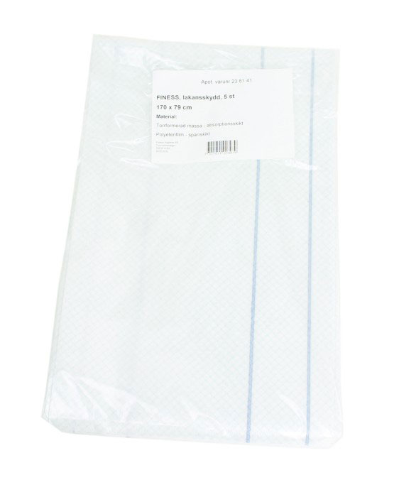Bild på Finess, lakansskydd, 170 x 80 cm, 5 styck