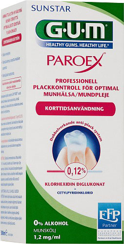 Bild på GUM Paroex 0,12% Munskölj, 300 ml