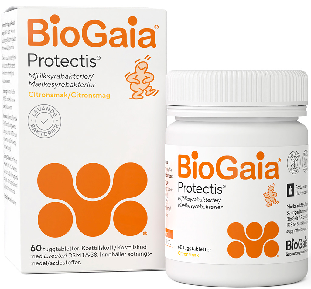 Bild på BioGaia Protectis, Mjölksyrabakterier, 60 st
