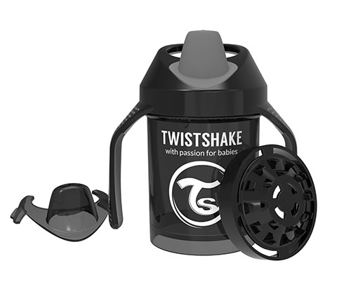 Twistshake Mini Cup 230ml 4m+ Black, 1 st