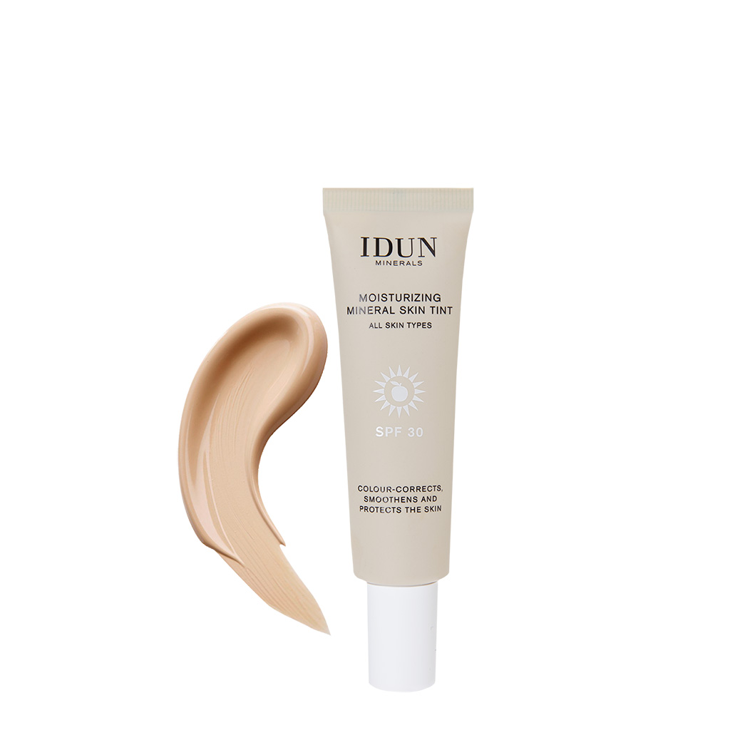 Bild på IDUN Minerals Moisturizing Mineral Skin Tint SPF 30 Kungsholmen Light/Medium, 27 ml