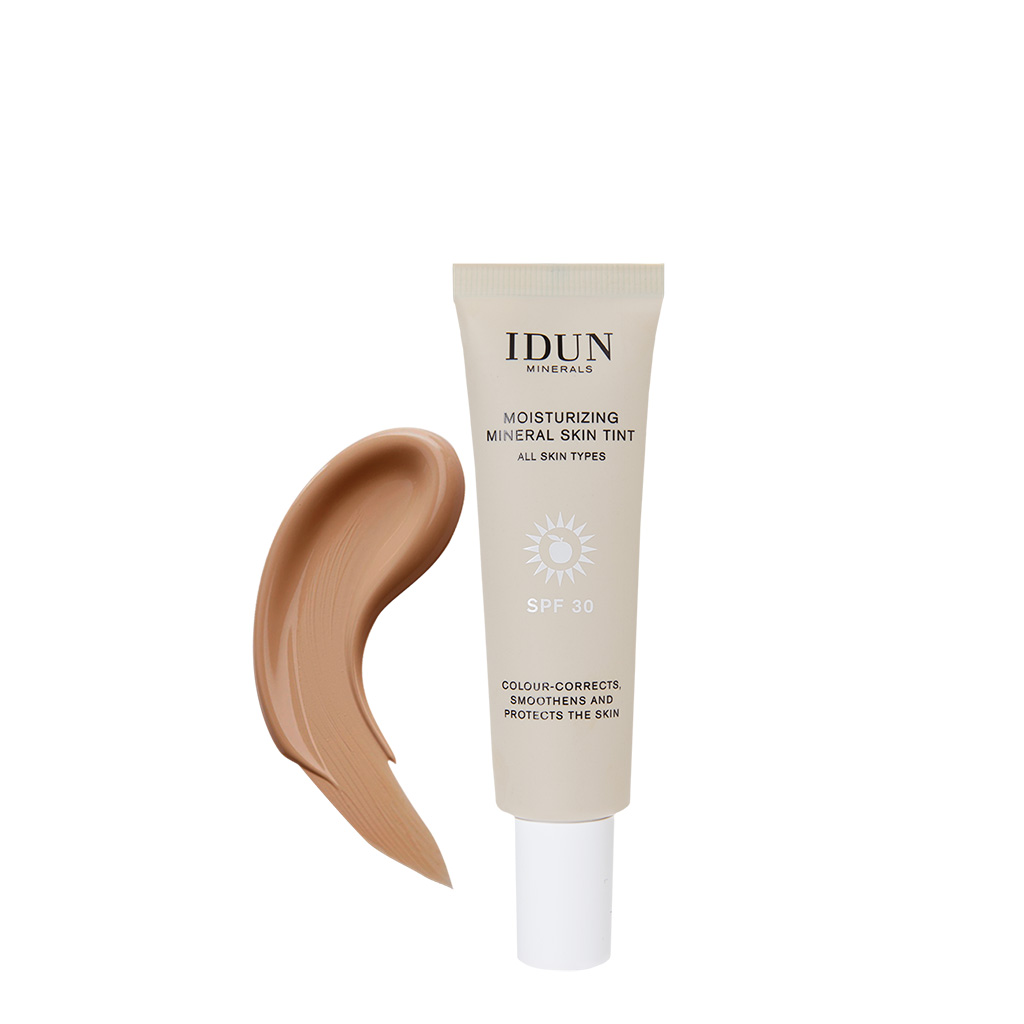 Bild på IDUN Minerals Moisturizing Mineral Skin Tint SPF 30 Södermalm Tan, 27 ml