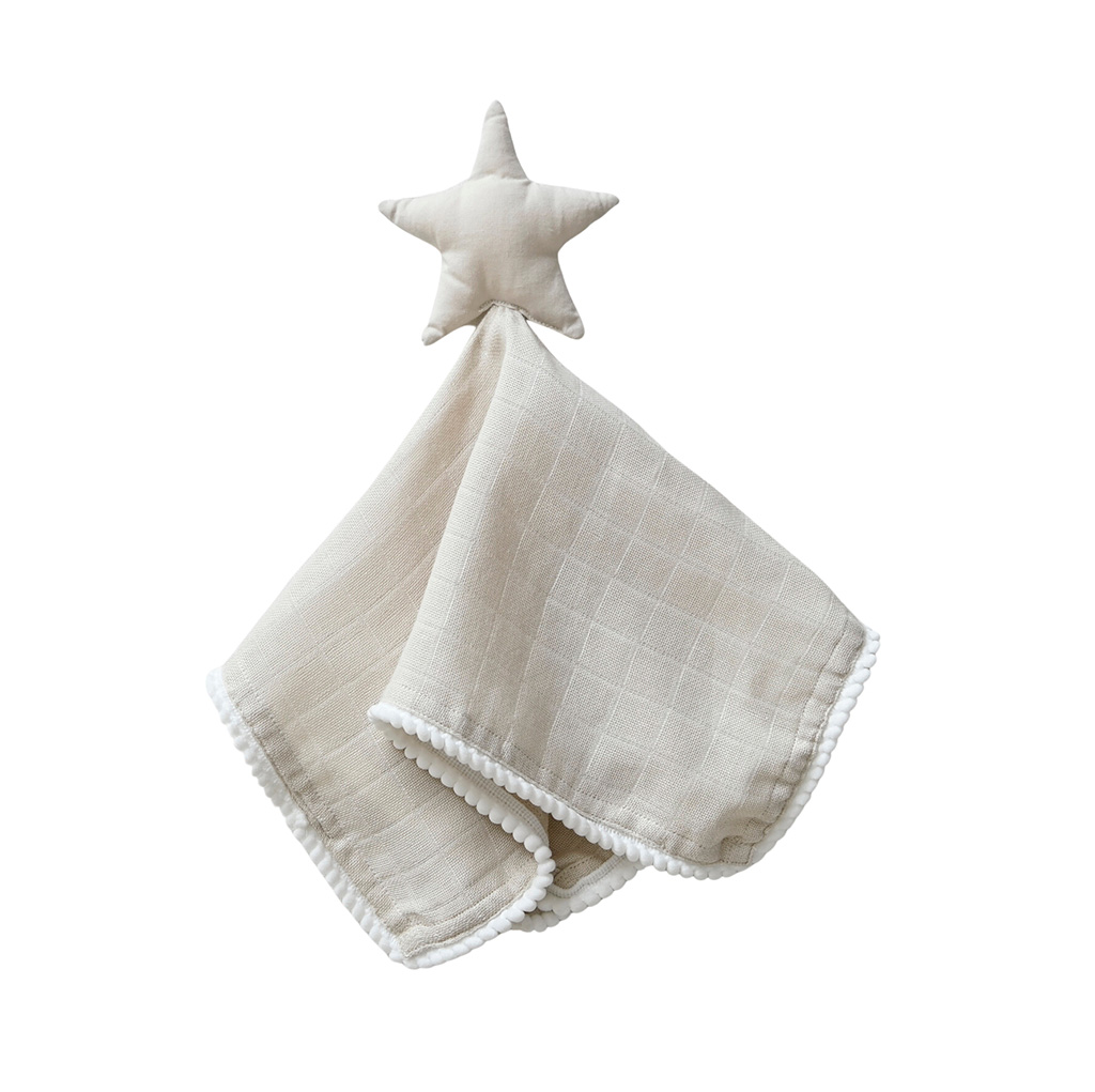 Bild på Jack o Juno Cuddly Snuttefilt Star Sand, 1 st