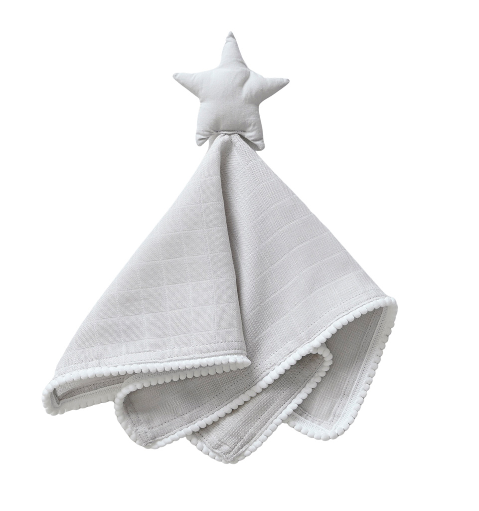 Bild på Jack o Juno Cuddly Snuttefilt Fair Grey, 1 st