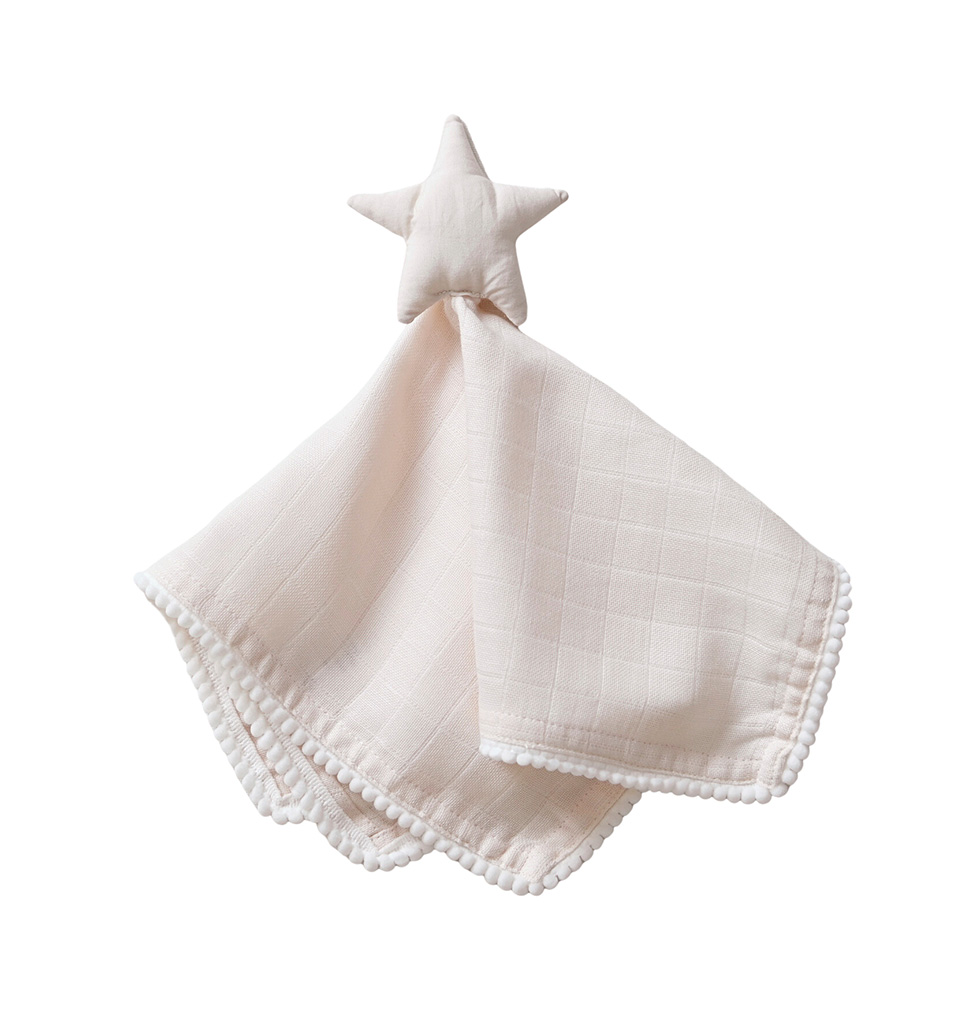 Bild på Jack o Juno Cuddly Snuttefilt light rose, 1 st