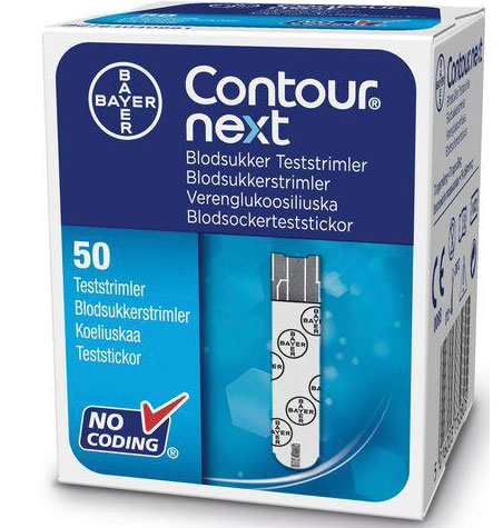 Bild på Contour NEXT, teststickor, 50 styck