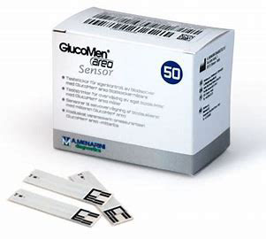 Bild på GlucoMen Areo Sensor, teststickor, 2 x 25 styck