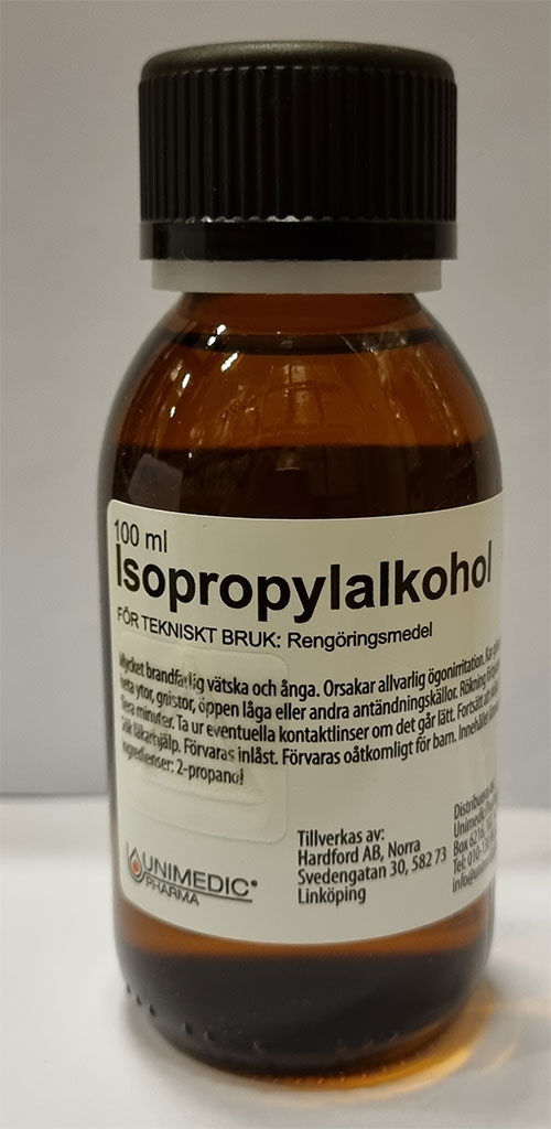 Bild på Isopropylalkohol, AB Unimedic, 100 ml