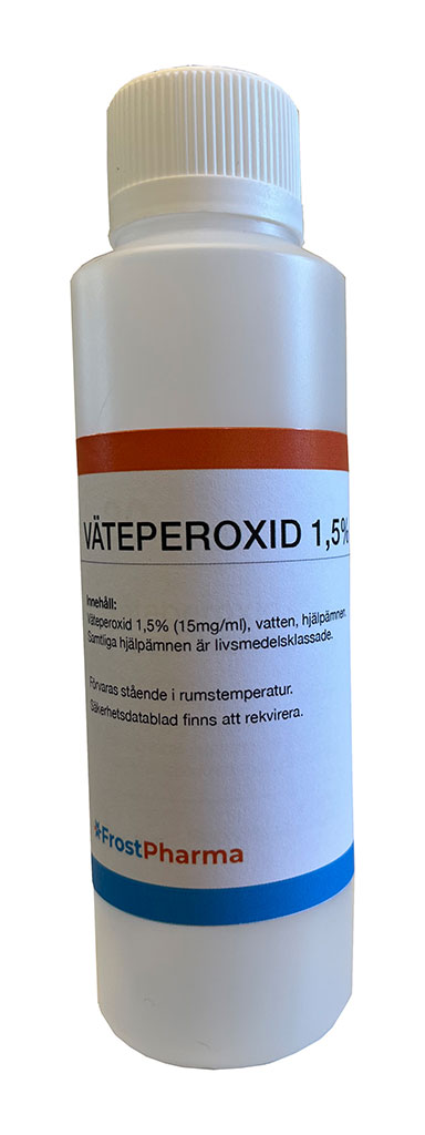 Bild på Väteperoxid Frostpharma, 1,5%, 1 x 250 ml