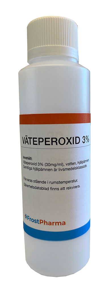 Bild på Väteperoxid Frostpharma, 3%, 1 x 250 ml