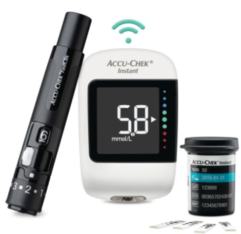 Bild på ACCU-CHEK Instant blodglukosmätare, 1 st