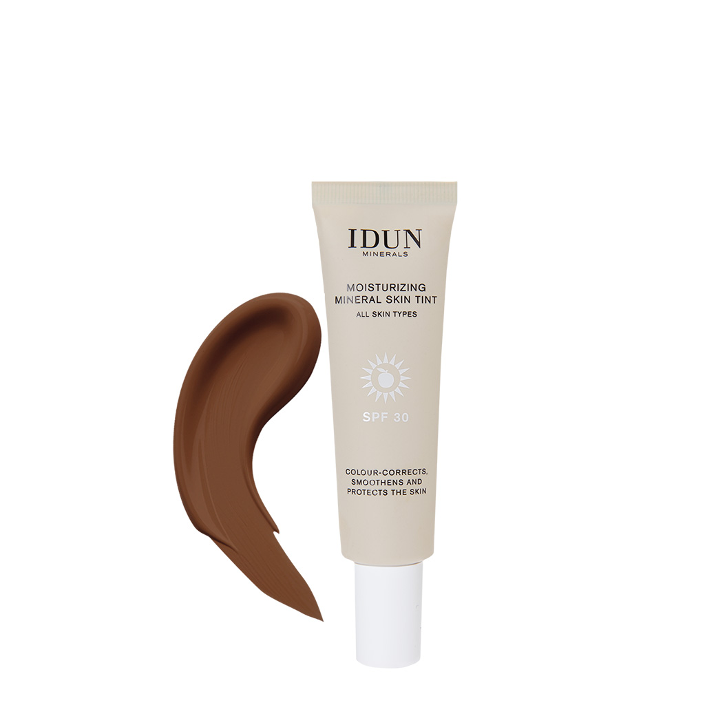 Bild på IDUN Minerals Moisturizing Mineral Skin Tint SPF 30 Östermalm Deep, 27 ml