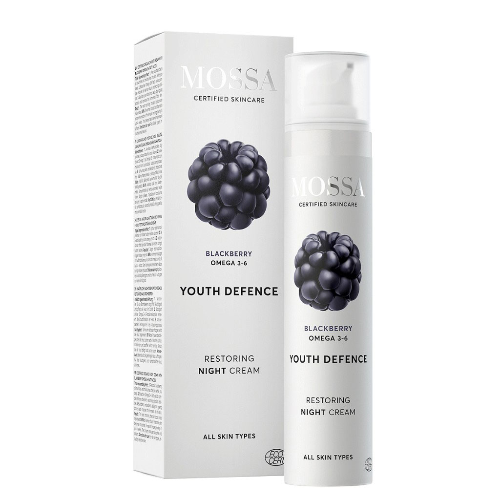Bild på Mossa Youth Defence Restoring Night Cream, 50 ml
