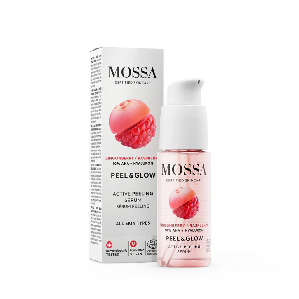 Bild på Mossa Peel & Glow Active Peeling Serum, 30 ml