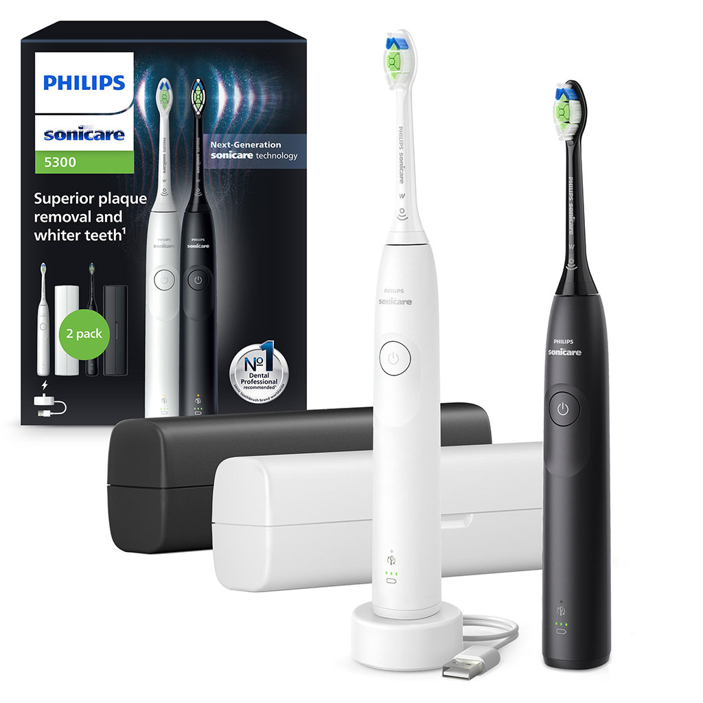 Bild på Philips Sonicare 5300 HX7109/01 Eltandborste, 2 st