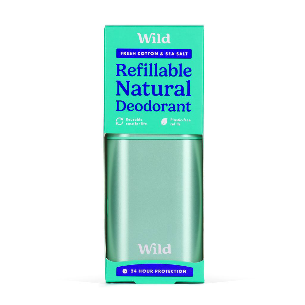 Bild på Wild Cotton & Seasalt Deodorant Starterpack, 40 g