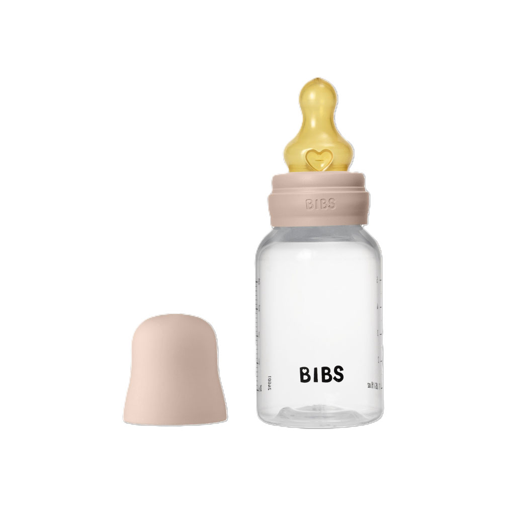 Bild på BIBS Nappflaska PP Latex 150ml Blush , 1 st