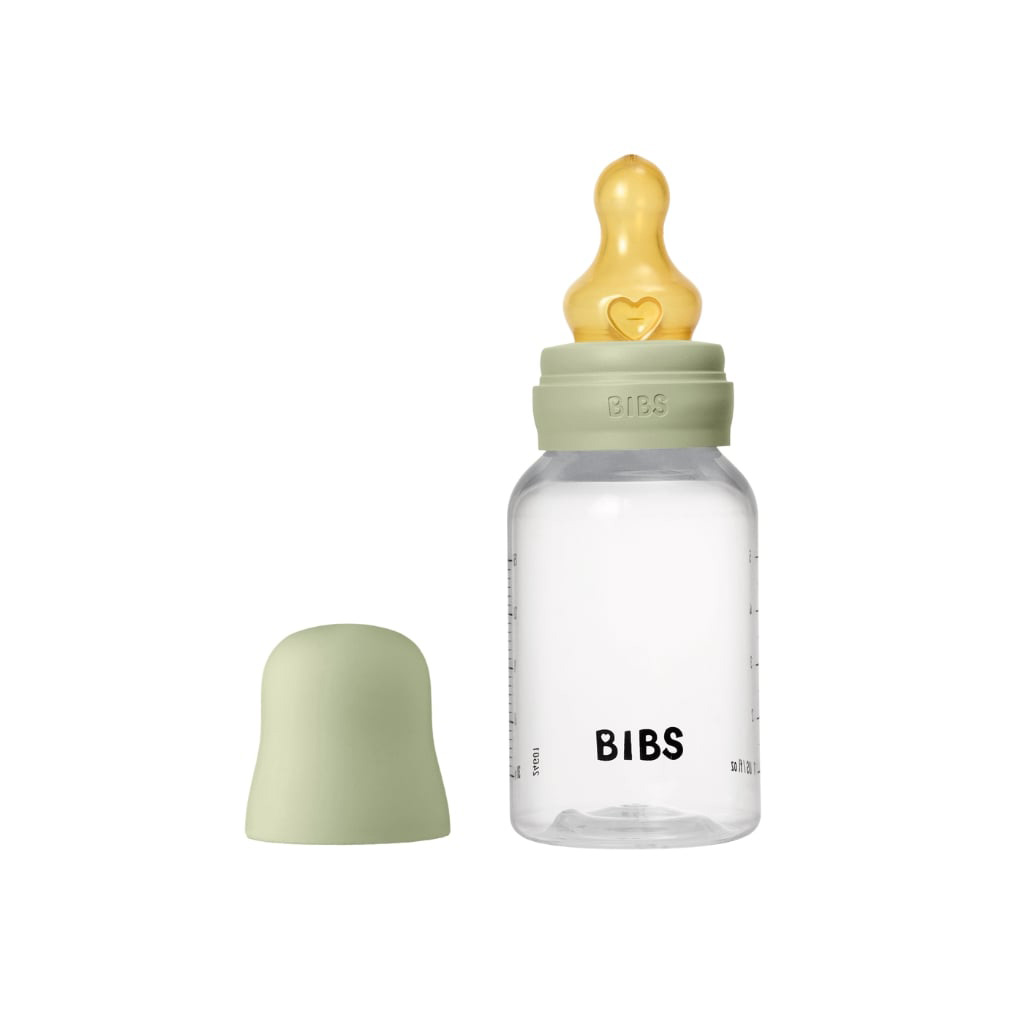 Bild på BIBS Nappflaska PP Latex 150ml Sage , 1 st