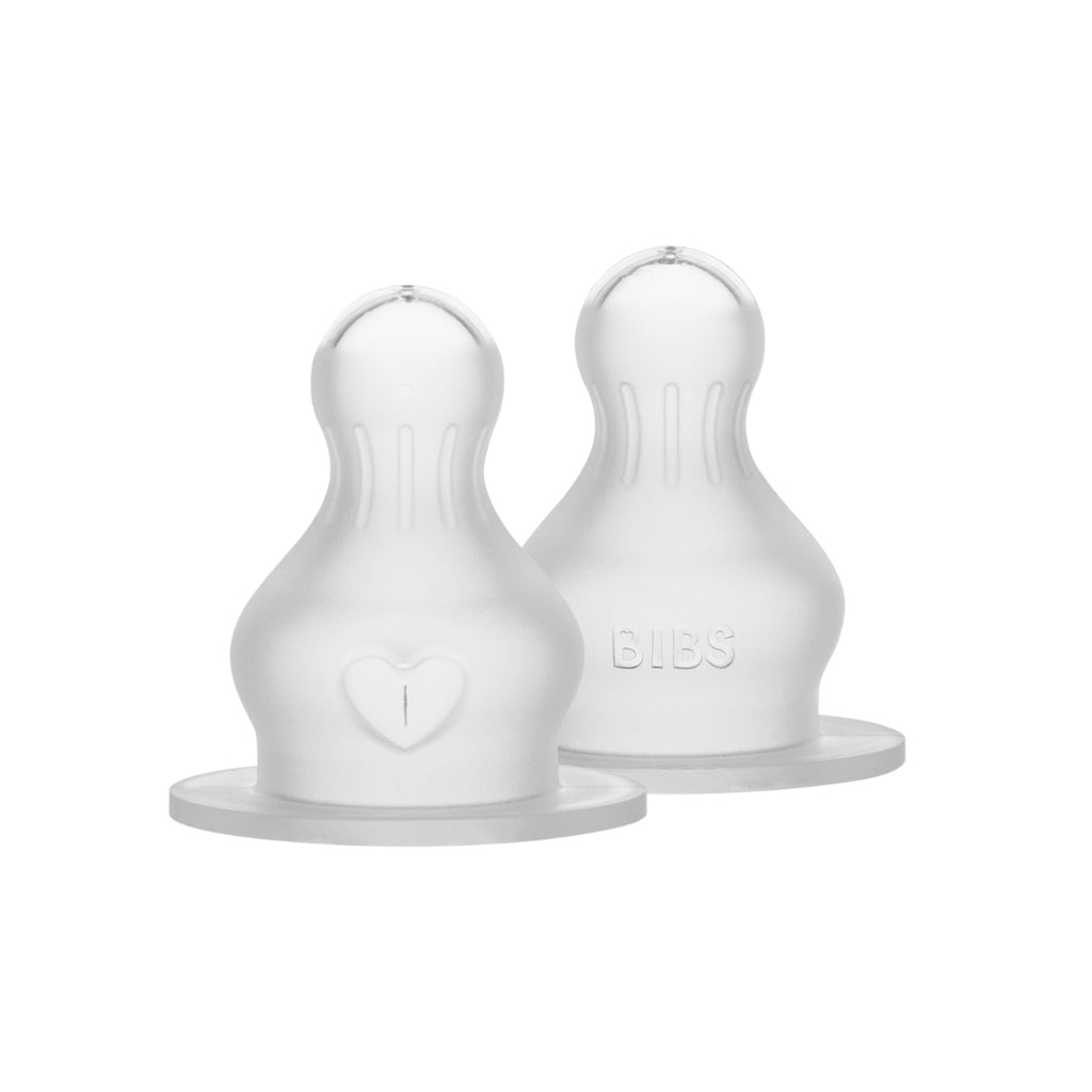 Bild på BIBS dinapp silikon medium flöde, 2 st