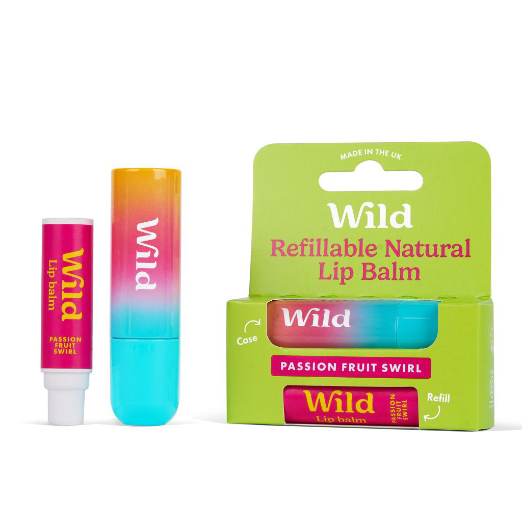 Bild på Wild Wild LipBalm Ombre case, Passion, 1 st