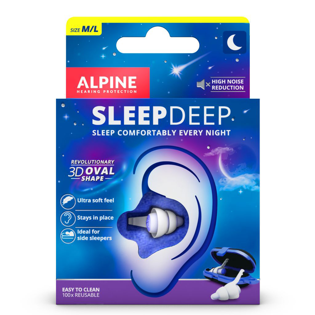 Bild på Alpine SleepDeep öronproppar M/L, 1 par