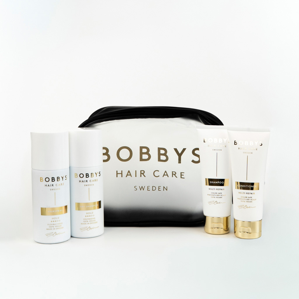 Bild på Bobbys Hair Care Bobbys Travel Kit/Toiletry Bag, 350 ml