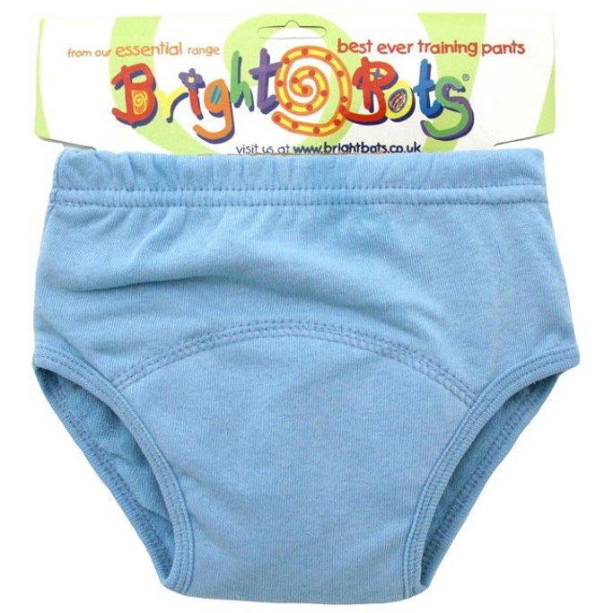 Bild på Bright Bots potträningsbyxor Ljusblå S, 1 st